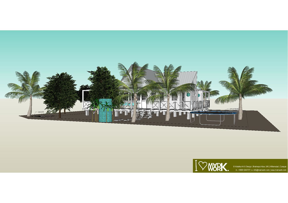 Eco Beach House 3D Design (2)